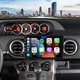 Slakerbe 4+64G Android 15 Double Din Car Stereo Radio for Scion xB 2008–2015, 9" Car Radio Player w/Wireless Carplay Android Auto GPS WiFi Bluetooth FM Mirrorlink RDS DSP SWC Mic Backup Camera