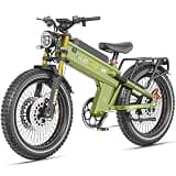 ANIIOKI 6000/7000W Dual Motor Electric Bike,46MPH 300Miles Long Range eBike,60/72V 70Ah/80Ah Battery,7-Speed,26×4.8" Fat Tire Electric Bicycles,A9 Pro Max