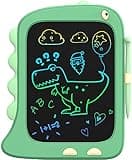 ORSEN 8.5 Inch LCD Doodle Board Tablet Toy - Green Dinosaur Drawing Pad for Kids 2-6 Years Old - Christmas and Birthday Gifts