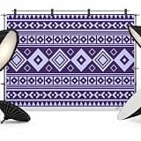 Boho Ethnic Tribe Backdrop 8x6ft Purple Zen Southwest Middle Century Photography Backdrop Photoshoot Background Tapestry Banner for Birthday Baby Shower Decoration Party Video Photo Studio Props