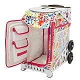 ZUCA Sport Rolling Bag - Love Birds w/White Frame