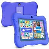 Contixo 7" Kids Tablet - Dark Blue - 32GB, Android Tablet w/Exclusive 14+ Learning Games & Educational Apps, WiFi, Parental Controls, Kid-Proof Case & Kickstand