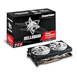 TFGAJKKKKK Power Color AMD Radeon RX6600XT GDDR6 8GB Hellhound Graphics Card [AXRX 6600XT 8GBD6-3DHL/OC]