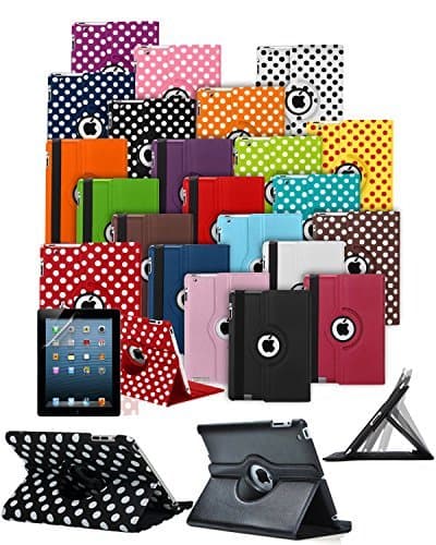 for Samsung Galaxy Tab 4-10.1 Inch T530 T531 T535 (2014) - Custom Made Tablet Case Cover with 360° Rotating and Stand Feature in Hot Pink