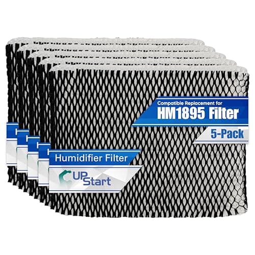 5-Pack HWF65 Humidifier Filter Type "C" Replacement for Holmes HM1895 Filter - Compatible with Holmes Humidifier HM 1895 Wick Air Purifier Filters HWF 65 HWF-65
