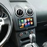 Car Stereo for 2007-2011 Nissan X-Trail T31, 7 Inch Touch Screen, Wireless CarPlay & Android Auto, Bluetooth, GPS, WiFi, HiFi, FM, SWC, Mic, Backup Camera