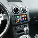 Car Stereo for 2007-2011 Nissan X-Trail T31, 7 Inch Touch Screen, Wireless CarPlay & Android Auto, Bluetooth, GPS, WiFi, HiFi, FM, SWC, Mic, Backup Camera