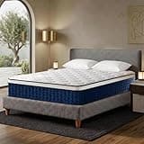 QMDJECKERO 12 Inch Full Size Mattress Hybrid Mattress Gel Memory Foam Individual Pocket Springs Full Mattress Pressure Relief Motion Isolation Medium Firm CertiPUR US Certified Fiberglass Free