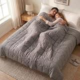 California King Size Weighted Blanket for Adults - 25lbs 78” x 85” Cooling Heavy Blankets for All-Season Sleeping, Soft & Breathable with Premium Glass Beads, Machine Washable