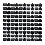 HFEIX RJ45 Dust Plug, Silicone Cover, 300Pcs Black