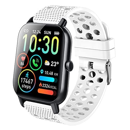 Blueshaweu Compatible with Ddidbi P66D Smartwatch, Breathable Silicone Sport Replacement Strap Compatible with Ddidbi P66D/Aptkdoe P66D 1.85 inch Smartwatch
