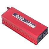 Omquot 5000W Pure Sine Wave Inverter with Digital Display for Motorhome Trucks, Aluminum Material (DC24V to AC220V)