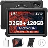 Tablet 10 Inch Android 16 Tablet, 32GB RAM 128GB ROM, 1TB Expansion