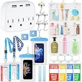 NiHome 19Pcs Cruise Essentials 2026 Must Haves, Blue + Blue