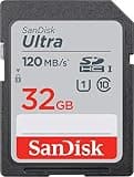 SANDISK 32GB Ultra SDHC UHS-I Memory Card - 120MB/s, C10, U1, Full HD, SD Card - SDSDUN4-032G-GN6IN [Older Version]