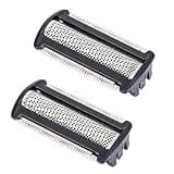 BG2000 Replacement Heads 2 Pack, Compatible with Philips Norelco Bodygroom Series 3000 5000 7000 20000, BG5025 BG7030 BG7040 BG2020 BG2029 BG2030 BG2040 BG2000/40