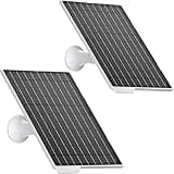 2PC Solar Panel for Arlo Essential 2K Outdoor/Spotlight Camera, 9.2ft Waterproof Cable
