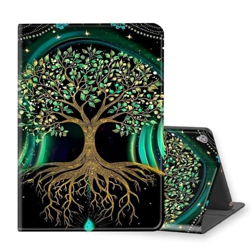 VOGDMKJG Stand Case for Lenovo Smart Tab M8 FHD 2nd Gen 2019 TB-8505F 8 Inch- Auto Sleep/Wake Multi-Angle View Protective Tablet Cover for Girl Boy Business Travel Tree of Life