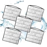 TARARIUM Turtle Tank Filters Material 5PCS Low Water Level Filters Replacement Aquarium Filters for IX-120 Filter & IX-120 U-V