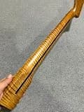AAAA 24 fret Roasted Flame Maple electric guitar neck 25.5inch Replacement