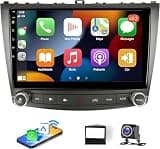 [2+64G] Car Radio for Lexus IS250 IS300 IS350 2006 2007 2008 2009 2010 2011 2012 with Wireless Carplay Android Auto Bluetooth Touch Screen Stereo with GPS WiFi FM Bluetooth AHD Backup Camera