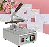 110v Benchtop hot Stamping Machine (Traditional Style) Featuring a Digital Display and Interchangeable Dies; Suitable for Leather Embossing.