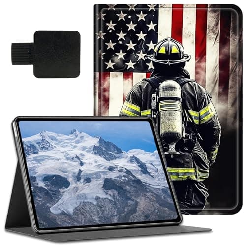 BFDHGQZC Case for iPad 10th Generation 2022 iPad 10.9 inch/iPad (A16) 11th Generation 11 Inch (2025),Shockproof Fold Stand Protive Cover with Pen Holder&Auto Wake/Sleepd,Fire-Fighter