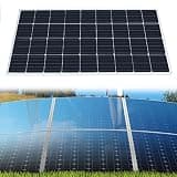 MDYHY 800w Solar Panel Kit, 400w Flexible Monocrystalline Solar Panel Kit Solar Panel + 40A Solar Controller for Home, Caravan, Boat.,Onepiece