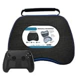 gattibor Gamepad Controller Case for Steam Controller 2, Travel Storage Bag Hard Shell Protective Cover Waterproof Carrying Case with Mesh Pocket & Puck Storage Portable Carry Bag