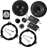 KICKER Speakers 6.5 inch for Infiniti FX/EX Series 2003-2013 Upgrade Kit - Pair of CS Series with Adapters and Harness, Component 6 1/2 Car Audio Front/Rear Door Speaker CSS654, 46CSS654