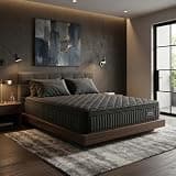12" Extra Firm Queen Mattress, Boxed Cooling Gel Breathable Hybrid Mattress, Ultra Support for Heavy People, Design for Back Pain & Neck Relief, Fiberglass-Free, 365-Night Trial, for Couples, Families