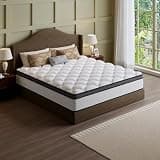 [New Version] 14 inches Hybrid Mattress Queen Size, Cooling-Gel Memory Foam & Pocket Springs, Firm Support for Back Pain Relief, Motion Isolation, CertiPUR-US Certified, Bed in a Box