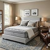 Twin Mattress 10 inch, Twin Mattress Bed in A Box, Soft Plush Feel, Breathable, Relieve Pressure with Medium Firm Support, Features Reinforced Edge Support, Gray
