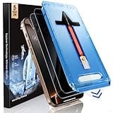 MAGIC JOHN 2 Pack for iPhone 16 Pro [6.3 inch] Privacy Tempered Glass Screen Protector, Auto Dust-Elimination, Bubble Free, Easy Installation, 16Pro 6.3''