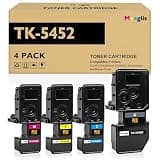 Meagiis Compatible Toner Cartridge Replacement for Kyocera TK-5452 TK5452 TK5452K TK5452C TK5452M TK5452Y for Kyocera ECOSYS PA2600cwx PA2600cx MA2600cwfx MA2600cwx Printer (BCMY, 4 Pack)