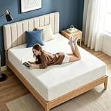 Daxinmeng 6 Inch Queen Green Tea Memory Foam Mattres [New Version], Fiberglass Free, Medium Fim Feel, Zoned Pressure Relief,Certified Safe Foams & Fabric, Mattress in A Box(B7-4) (Full, 6 Inch)