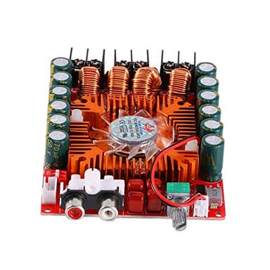 Gimax TDA7498E Digital Amplifier Board 160W+160W DC 15-36V Dual Channel Audio Stereo Power Module Supporting BTL J1/J2/J3/J4 Model