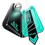 ESR 3 Pack for Samsung Galaxy S25 Ultra Screen Protector, 9H+ Hardness HD Tempered Glass with Easy Installation, Auto Dust-Elimination Tool for Galaxy S25 Ultra [6.9”], Case Friendly