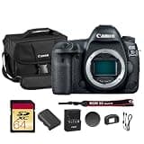 Canon EOS 5D Mark IV 30.4MP Full-Frame DSLR Camera (1483C002) Bundle