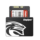 KingSpec 256GB SATA III SSD 6Gb/s, 2.5" SATA SSD with 3D NAND Flash, Internal Solid State Hard Drives, for Laptop and PC Desktop (R/W Speed up to 550/520 MB/s)