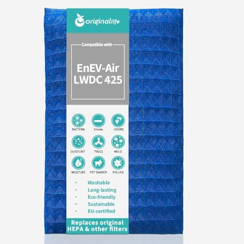 Air Purifier Filter for EnEV-Air LWDC 425, Washable & Reusable，Originallife ULTRA