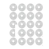 FLSBMVORA Compatible for Xiaomi，Robot Vacuum S10+ S20+ X10+ X20 Plus B101CN,Compatible for Dreame，L10S Ultra L10S Pro L10 Prime Mop Cloth(20PCS)
