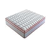 King Mattress, 12 Inch Hybrid Mattress Euro Top Medium Firm for Back & Lumbar Support, 100 Night Trial, Individual Pocket Spring Mattresses for Motion Isolation & Pressure Relief