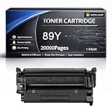 Knyonaxy 89Y Toner Cartridge Compatible for HP CF289Y Toner to Work with LaserJet Enterprise M507X M507n M507dn M528c M528f M528dn Printers,Black-1pack
