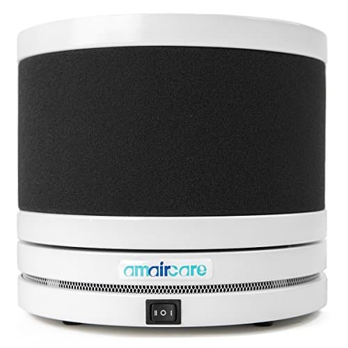 AmairCare Roomaid HEPA Air Purifier W/VOC, Slate