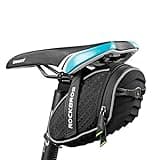 ROCKBROS Bike Seat Bag, Bicycle Saddle Bag Under Seat 3D Shell Cycling Seat Pack for Mountain Road Bikes Black