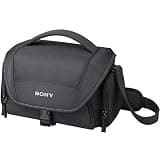 Sony LCSU21 Soft Carrying Case for Cyber-Shot and Alpha NEX Cameras (Black)