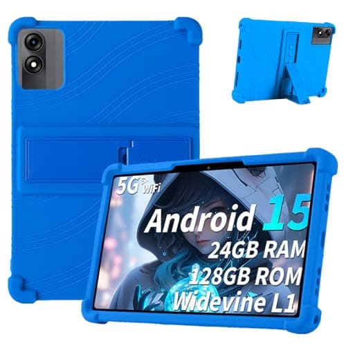 Case for Suicoey T901 10.1-Inch Tablet – Shockproof Silicone Protective Cover with Kickstand, Drop-Resistant Business Style (Blue)