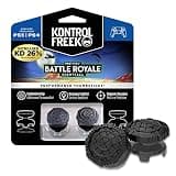 KontrolFreek FPS Freek Battle Royale Nightfall for PlayStation 4 (PS4) and PlayStation 5 (PS5) | Performance Thumbsticks | 2 High-Rise Convex Black