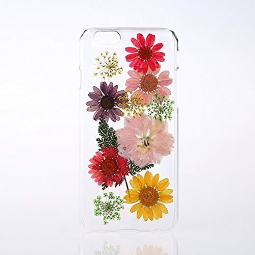 Personalized Real Flower Pressed Flower Case for Samsung Galaxy S5 / S4 / S3, Note 4 / Note 3 / Note 2, iPhone 7 / 6 Plus, iPhone 5 / 5s / 5c, iPhone 4 / 4s